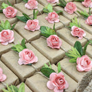 Greenery & flower decorated loose chocolate