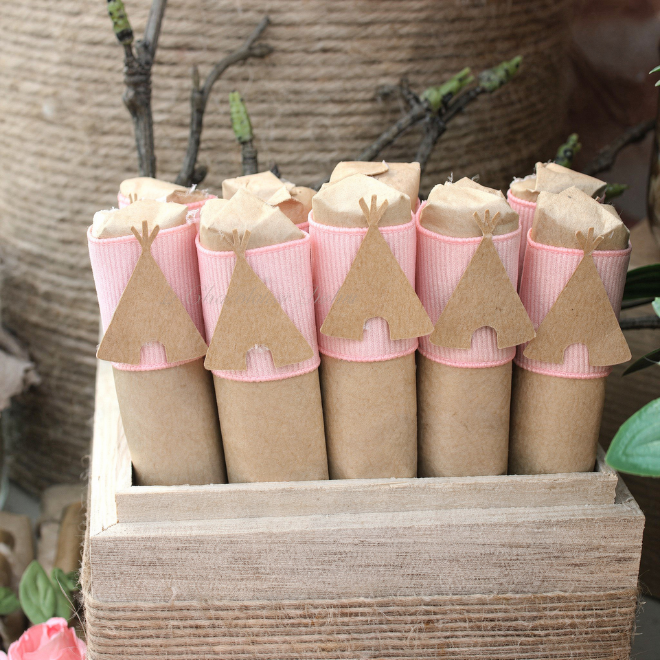 Boho decorated loose chocolate stick