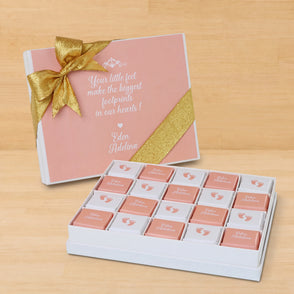 Baby girl personalized baby feet desi...