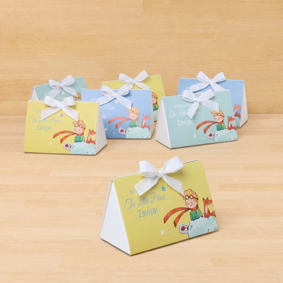 Set of 20 Prince adventure design premium chocolate triangle box