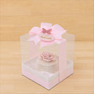 Set of 20 boxes baby girl rose flower trinket box giveaway