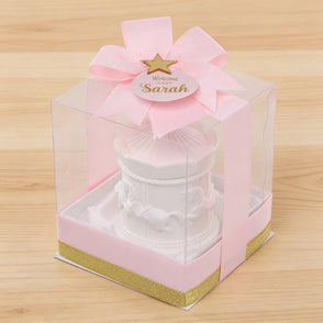 Set of 20 boxes baby girl carousel sc...