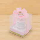 Set of 20 boxes baby girl carousel scented candle giveaway