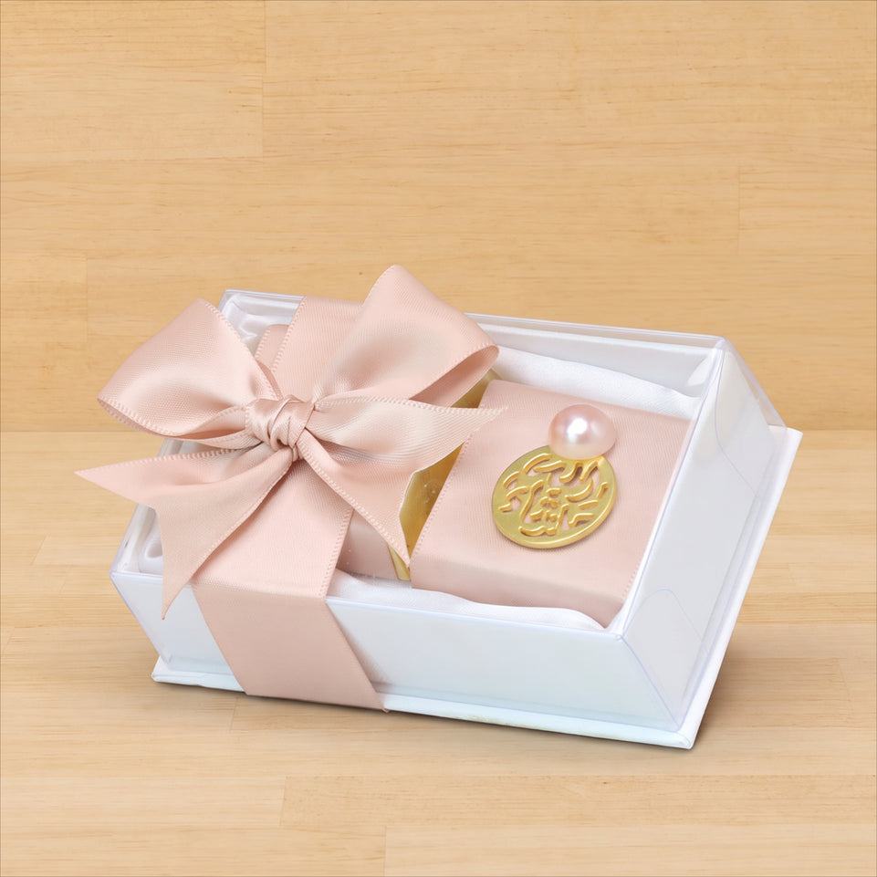 Set of 20 Baby girl decorated premium chocolate 2pc view top box