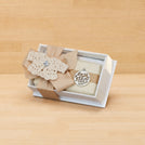 Set of 20 Baby crochet decorated chocolate view top box
