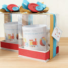 Set of 20 Baby toy store theme designed mug clear box