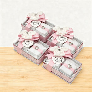 Set of 20 Baby crochet decorated choc...