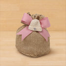 Set of 20 Baby crochet hat decorated chocolate bag