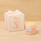 Set of 20 Baby Personalized decorated candle hard box