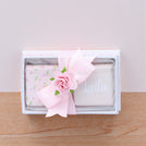 Set of 20 Baby girl flower designed chocolate top view box