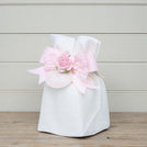 Set of 20 Baby girl flower decorated candle bag