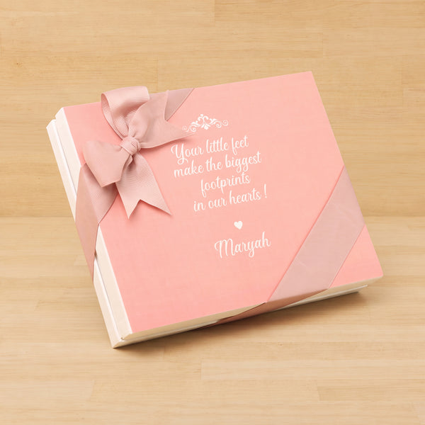 Baby feet personalized designed premium chocolate 20P hard box
