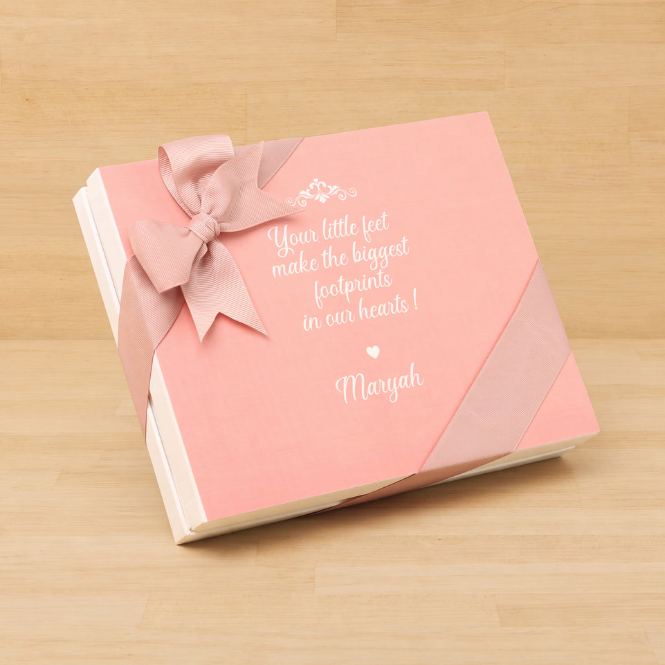 Baby feet personalized designed premium chocolate 20P hard box