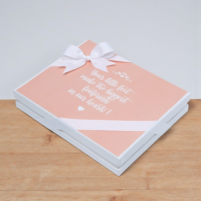 Baby feet designed chocolate hard box