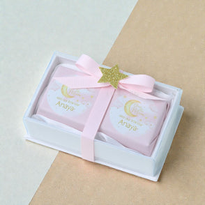 Set of 20 Baby personalized chocolate...