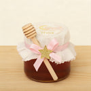 Set of 20 Baby Girl personalized honey jar