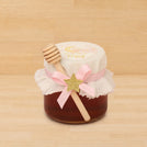 Set of 20 Baby Girl personalized honey jar