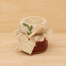Set of 20 Baby Rustic decorated honey glass jar