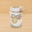 Set of 20 Baby rustic chocolate chip glass jar