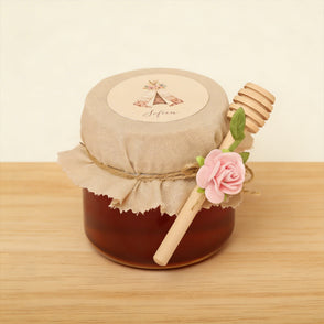 Set of 20 Baby flower decorated honey...