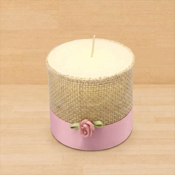 Set of 20 Baby girl decorated candle