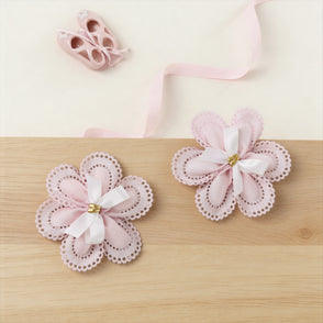 Set of 20 Baby girl decorated flower ...