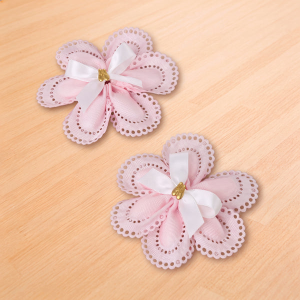 Set of 20 Baby girl decorated flower almond dragees