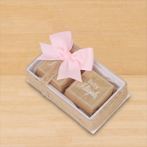 Set of 20 Baby rustic personalized ch...