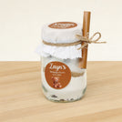 Set of 20 Baby personalized chocolate chip powder large jar