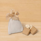 Baby personalized premium chocolate & almond dragees bag giveaway