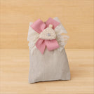 Set of 20 baby crochet decorated premium chocolate & almond dragees bag