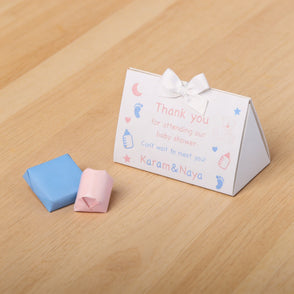 Set of 20 Twin baby personalized prem...