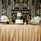 Great gatsby dessert / sweets table