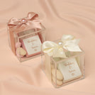 Set of 20 Bridal personalized chocolate acrylic box