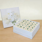 Bridal decorated and personalized chocolate hard box