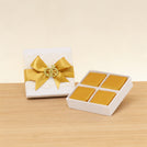 Set  of 20 Bridal ring decorated premium chocolate hard box giveaway