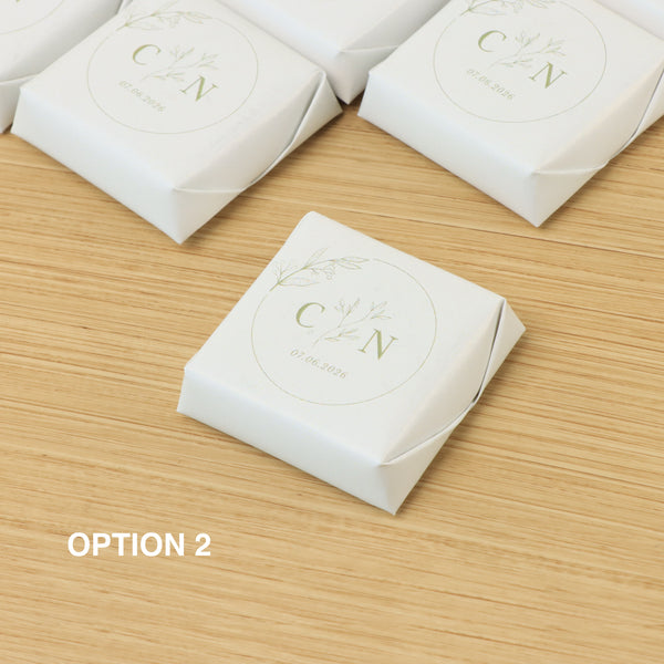 Wedding favors nature theme design premium loose chocolate
