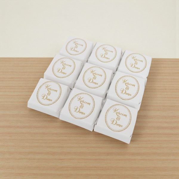 Customized bridal premium chocolate