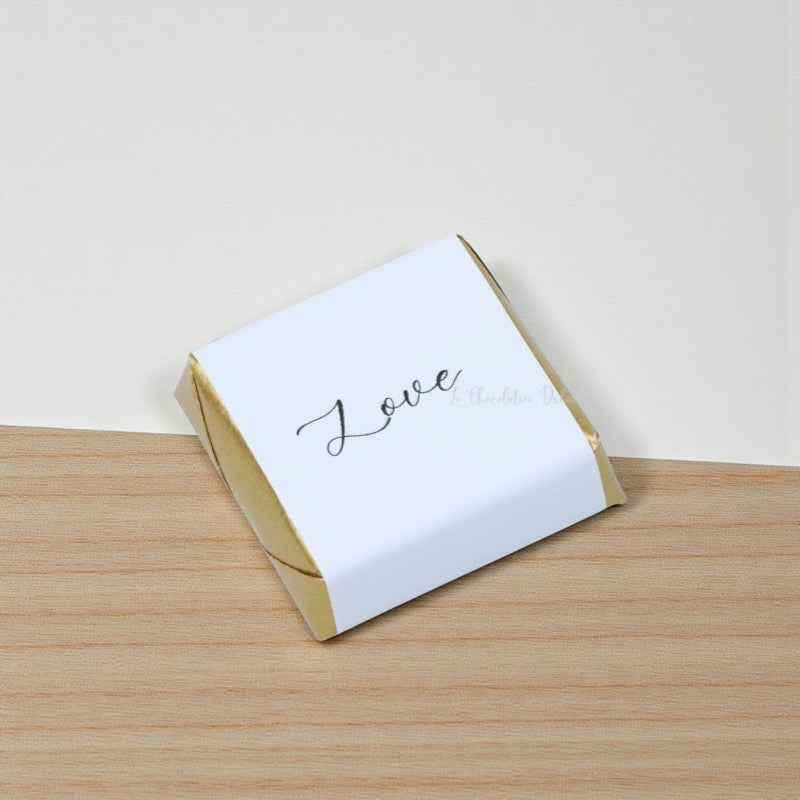 Bridal designed "love" premium chocolate