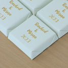 Wedding personalized chocolate
