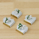 Bridal dress designed decorated chocolate