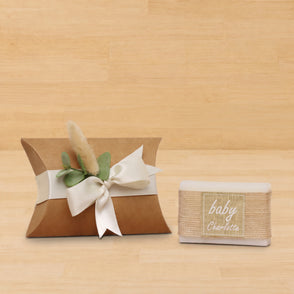 Set of 20 Rustic soap favor decorated...
