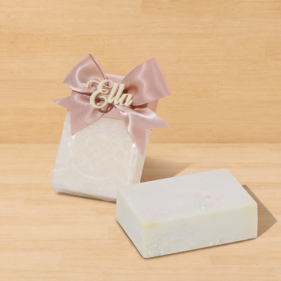 Set of 20 Crown decorated soap favor