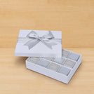 Best wishes silver classic designed 12P premium chocolate hard box