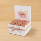 Best wishes bubbles designed chocolate small hamper