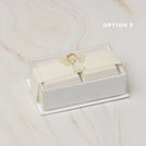 Set of 20 baby acrylic angel decorated premium chocolate top view hard box