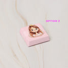 Baby girl princes acrylic decorated premium chocolate