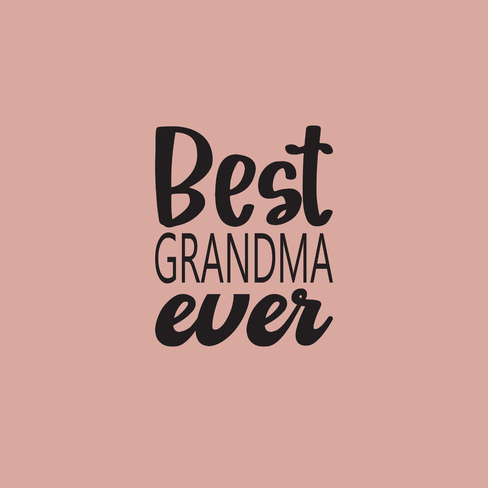 Best grandma ever greeting card