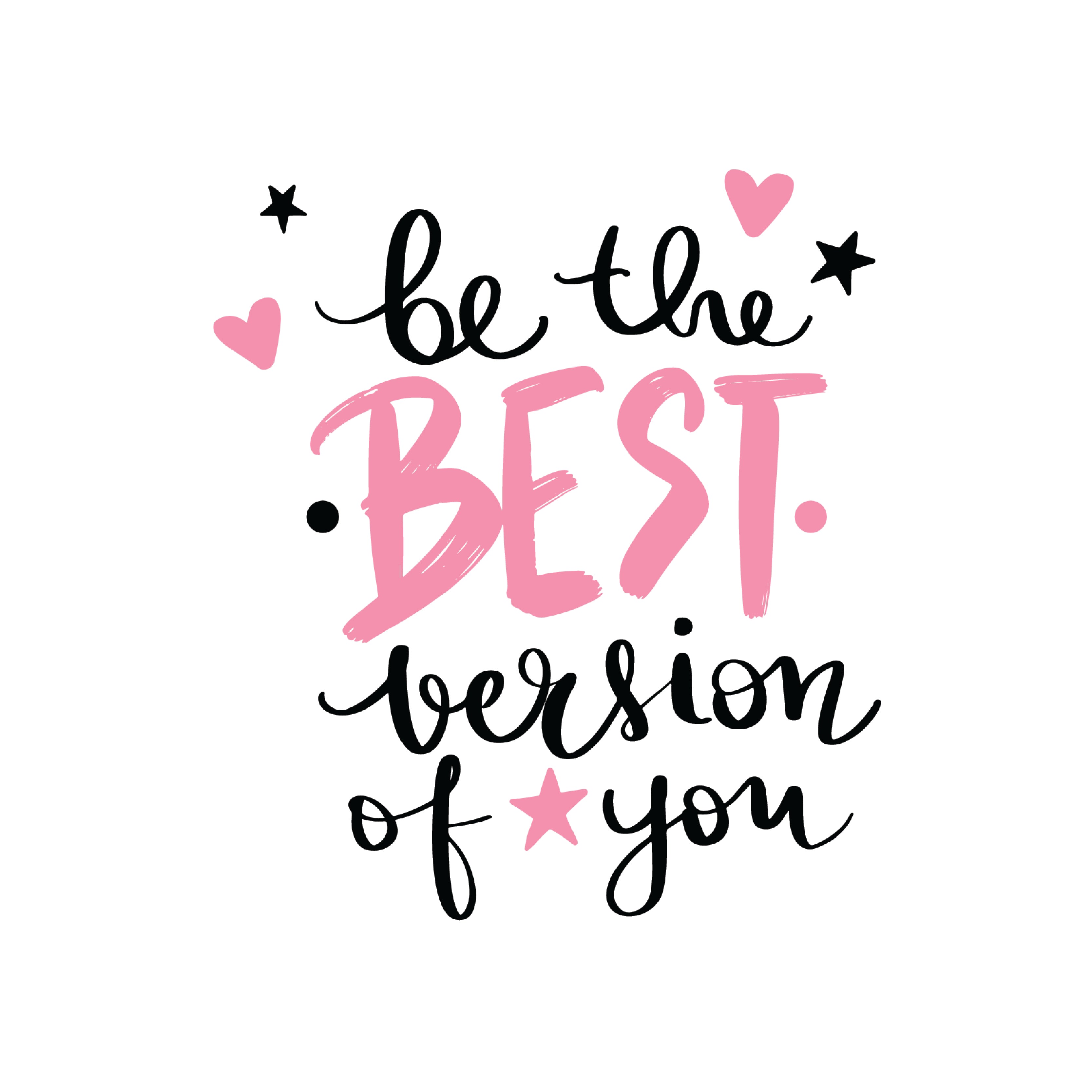 Be the best version of you greeting card