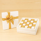 Congratulations gold designed premium chocolate hard box